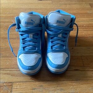 Puma Blue Sneakers Classic Design